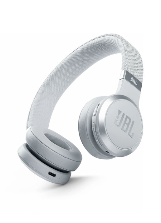 JBL Live 460 draadloze koptelefoon - voorkant 2 wit