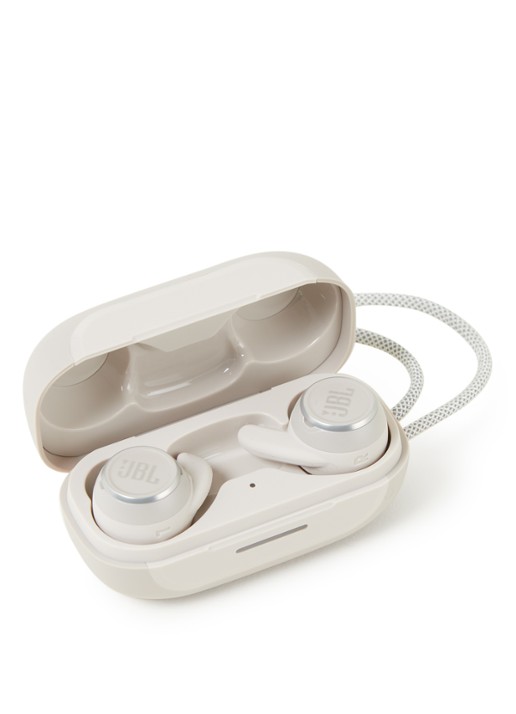 JBL Reflect Mini  NC TWS draadloze oordopjes - voorkant 2 gebroken wit