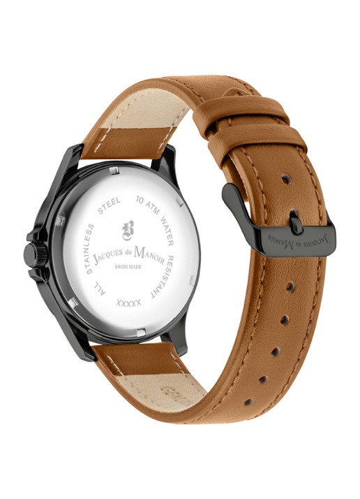 JDM Military Alpha I horloge JDM-WG001-04 - detail 2 zwart