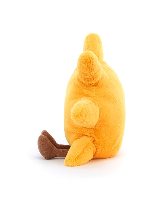 Jellycat Amuseable Zon knuffel 17 cm - detail 2 abrikoos