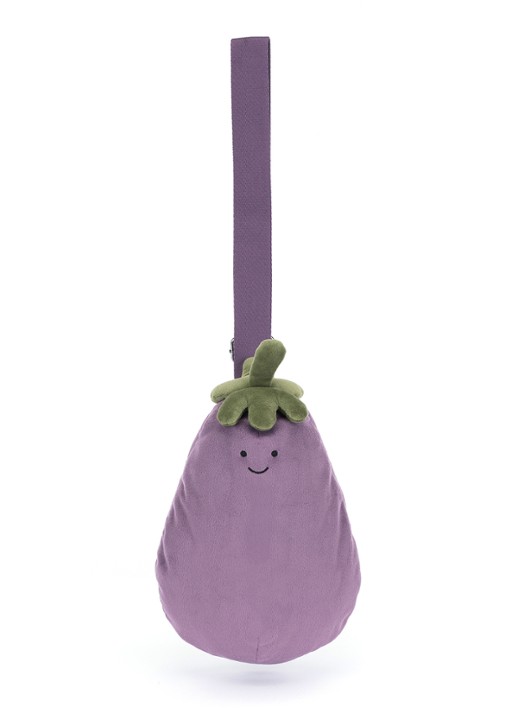 Jellycat Amuseables aubergine crossbodytas - detail 4 paars