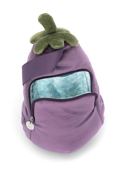 Jellycat Amuseables aubergine crossbodytas - detail 7 paars