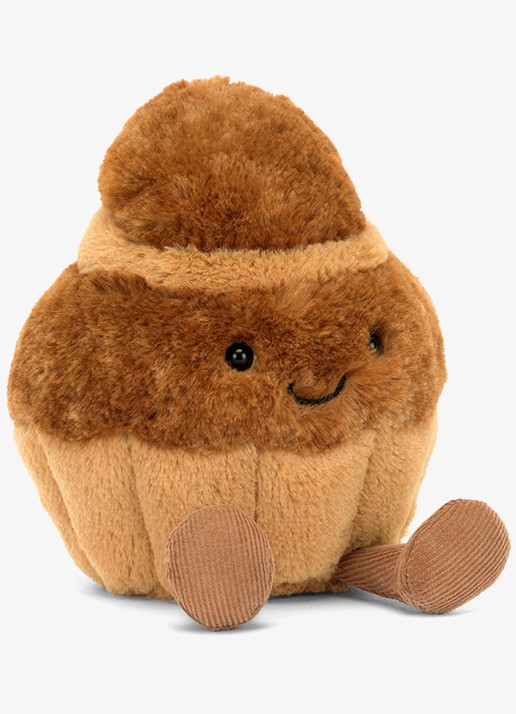 Jellycat Amuseables Brigitte Brioche knuffel 15 cm