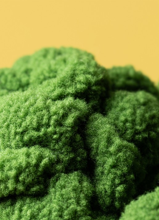 Jellycat Amuseables Broccoli knuffel 24 cm - detail 2 multicolor