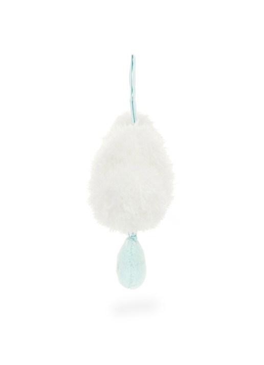 Jellycat Amuseables Cloud Musical Pull knuffel 27 cm - detail wit