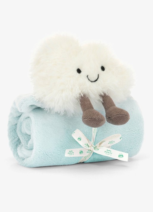 Jellycat Amuseables Cloud Soother knuffel 34 cm - voorkant 6 multicolor