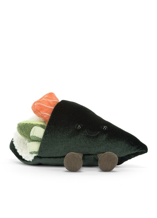 Jellycat Amuseables Coneroi Temaki knuffel 13 cm - detail 5 groen