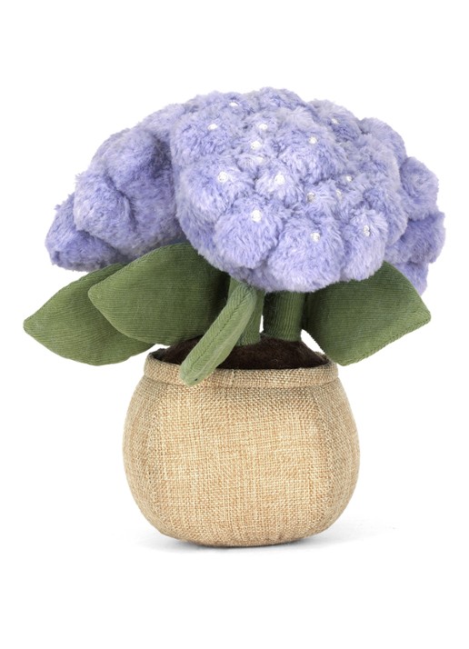 Jellycat Amuseables Hydrangea knuffel 24 cm  - achterkant 5 beige