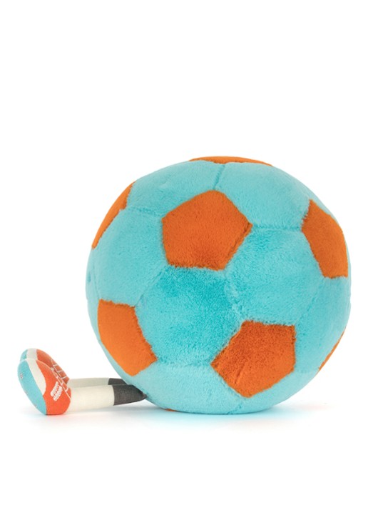 Jellycat Amuseables Jellycat Football knuffel 19 cm - detail 7 multicolor