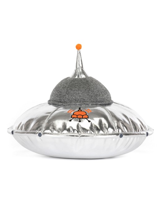 Jellycat Amuseables Jellysaucer knuffel 23 cm  - achterkant 3 zilver