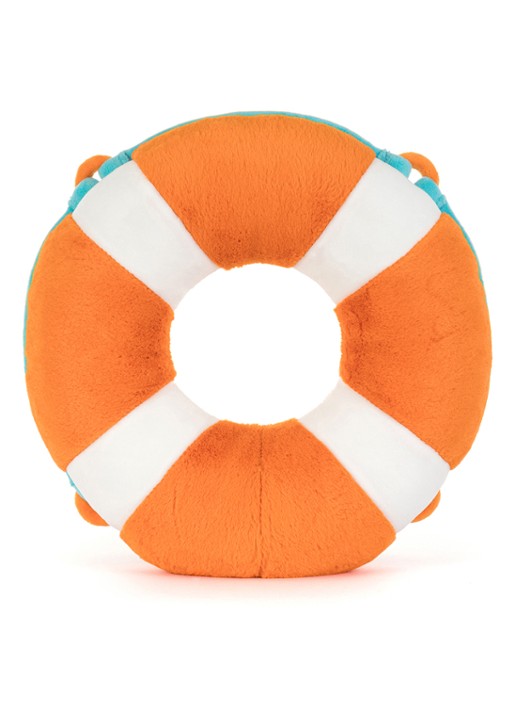 Jellycat Amuseables Life Ring knuffel 28 cm - achterkant 7 multicolor