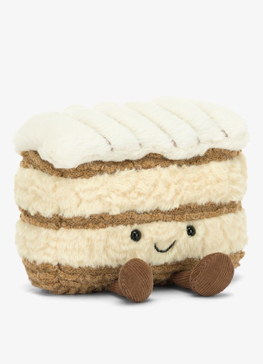 Jellycat Amuseables Milie Mille-Feuille knuffel 11 cm