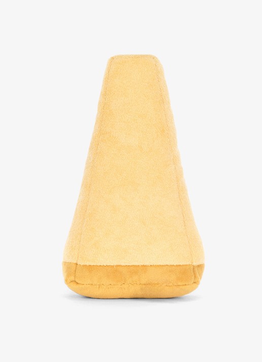 Jellycat Amuseables Parmesan knuffel 19 cm - achterkant 3 geel