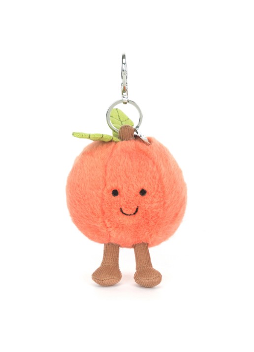Jellycat Amuseables Peach Bag Charm tasbedel  - detail 5 roze