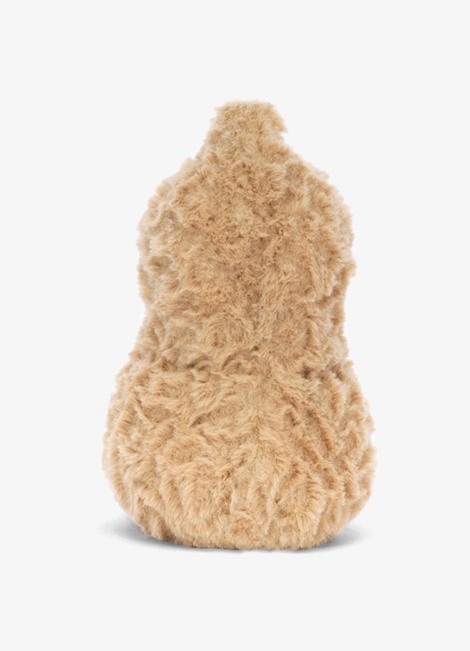 Jellycat Amuseables Peanut knuffel 15 cm - achterkant 5 beige