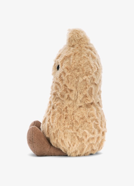 Jellycat Amuseables Peanut knuffel 15 cm - detail 3 beige