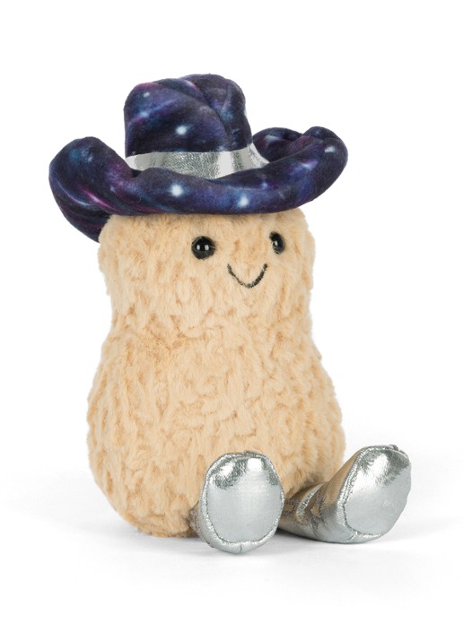 Jellycat Amuseables Peanut Space Rodeo Outfit knuffel 15 cm