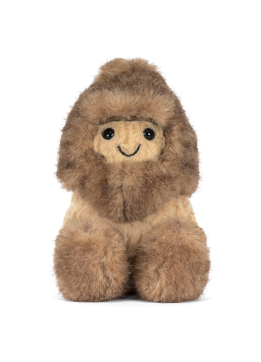 Jellycat Amuseables Peanut Yeti Outfit knuffel 12 cm - detail 5 beige