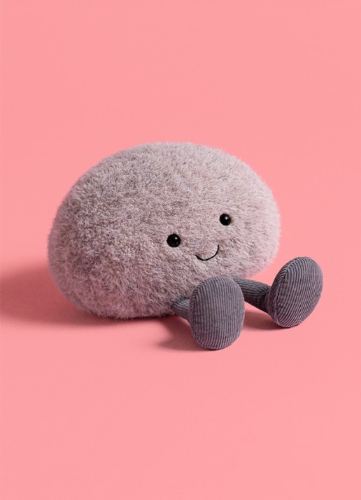 Jellycat Amuseables Pebble knuffel 8 cm - detail 3 multicolor