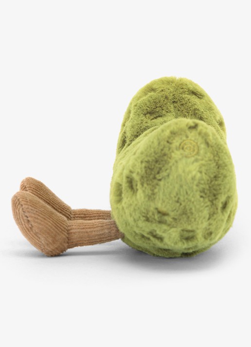 Jellycat Amuseables Pickle knuffel 8 cm - detail 4 groen