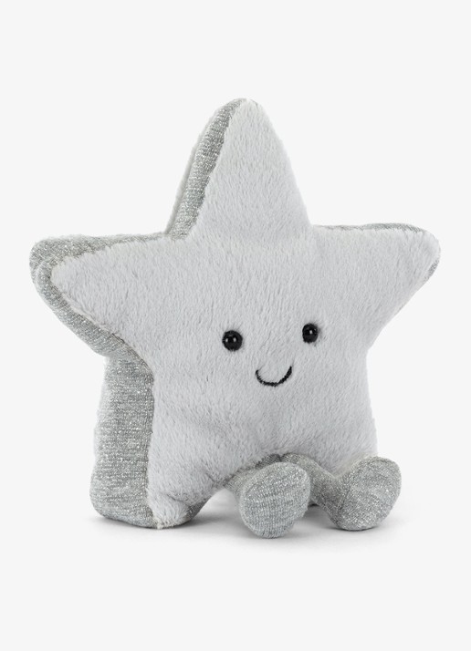 Jellycat Amuseables Silver Star knuffel 17 cm