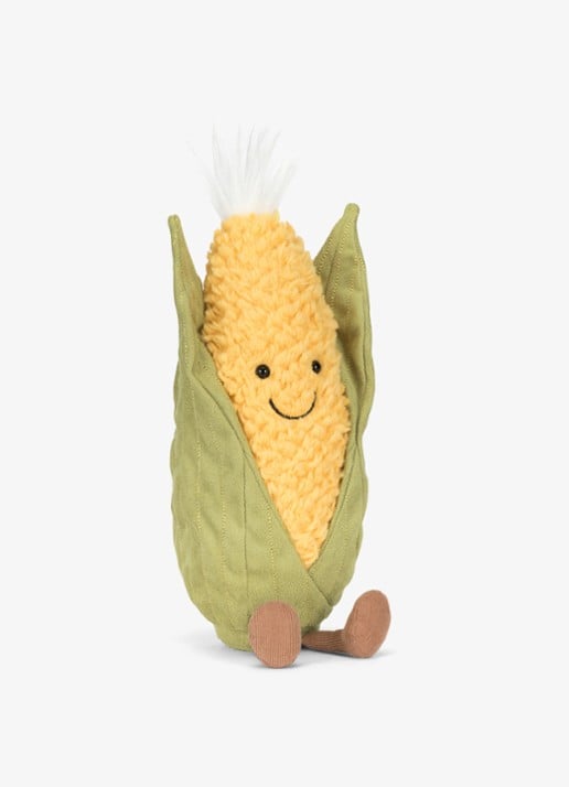 Jellycat Amuseables Sweetcorn knuffel 27 cm