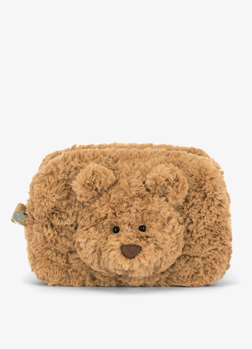 Jellycat Bartholomeus Bear etui - voorkant 2 bruin