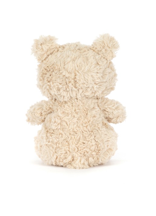 Jellycat Bartholomew Bear Junior knuffel 18 cm  - achterkant 7 beige