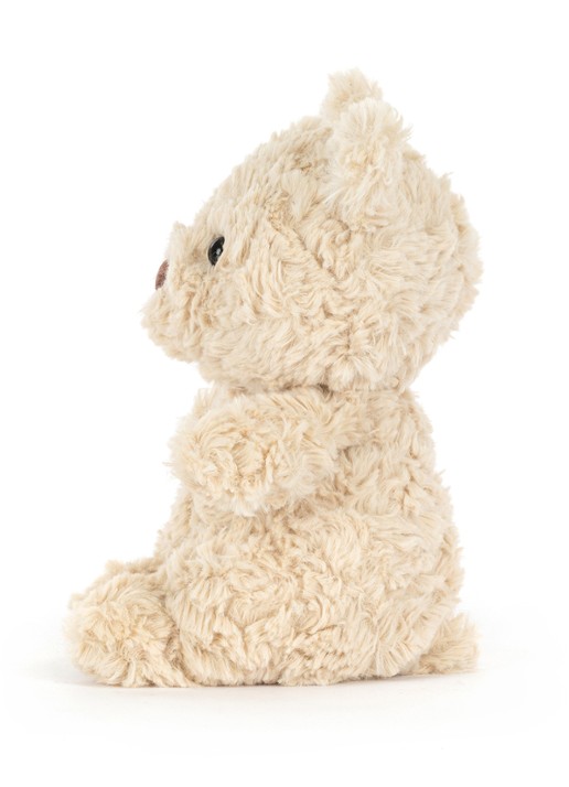 Jellycat Bartholomew Bear Junior knuffel 18 cm  - detail 2 beige