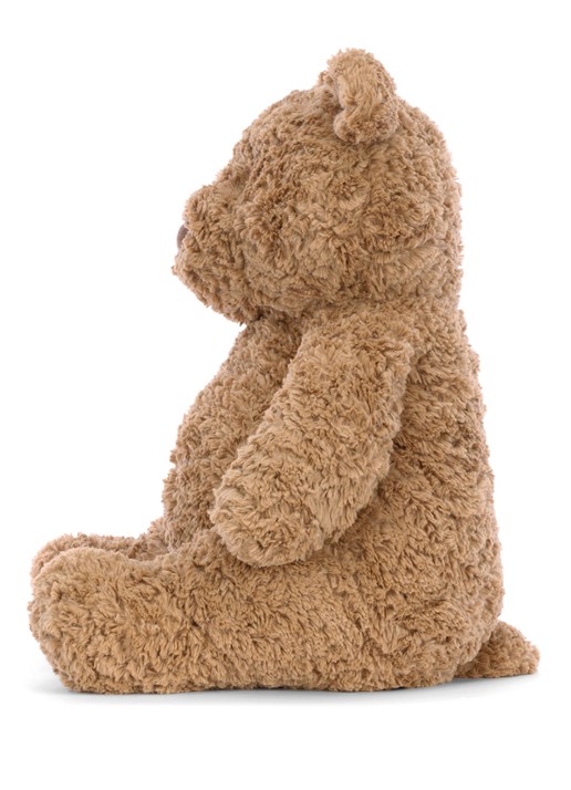 Jellycat Bartholomew Bear knuffel 36 cm - detail 2 bruin