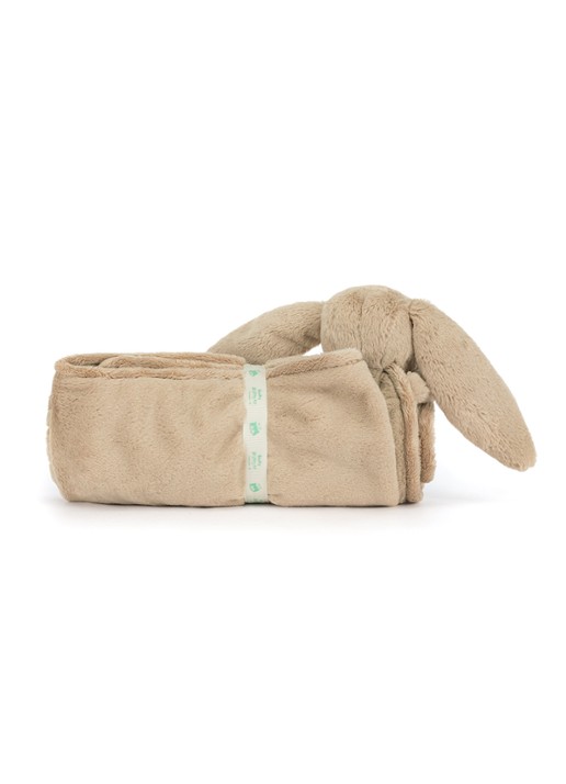 Jellycat Bashful Bunny Blankie knuffeldoekje 56 cm - achterkant multicolor
