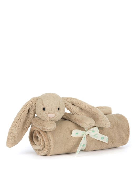 Jellycat Bashful Bunny Blankie knuffeldoekje 56 cm - detail 2 multicolor
