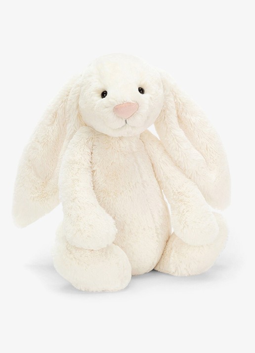 Jellycat Bashful Cream Bunny knuffel 36 cm - voorkant 3 multicolor
