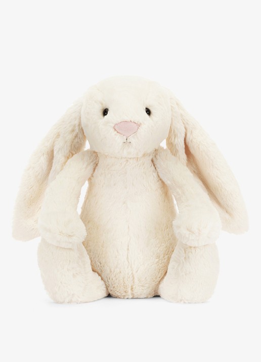 Jellycat Bashful Cream Bunny knuffel 36 cm - voorkant 4 multicolor