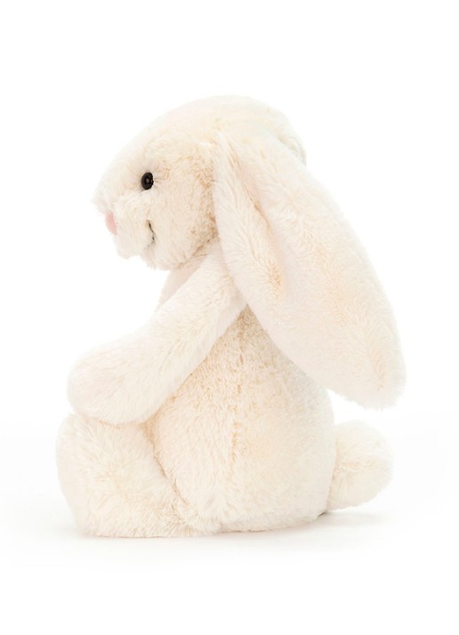 Jellycat Bashful Cream konijn knuffel 31 cm - voorkant 3 gebroken wit