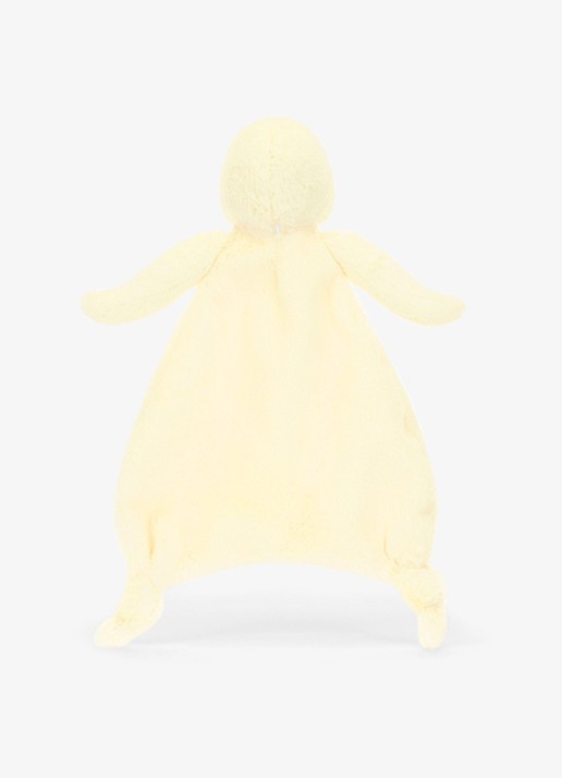 Jellycat Bashful Duckling Comforter knuffel 27 cm - achterkant 4 multicolor