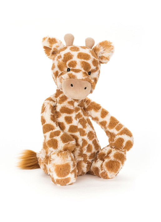 Jellycat Bashful Giraffe knuffel 31 cm - voorkant undefined