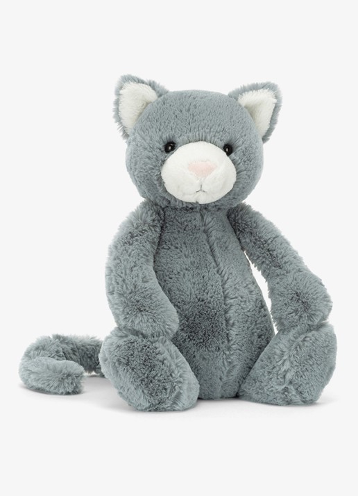 Jellycat Bashful Kitten Original 31 cm - voorkant multicolor
