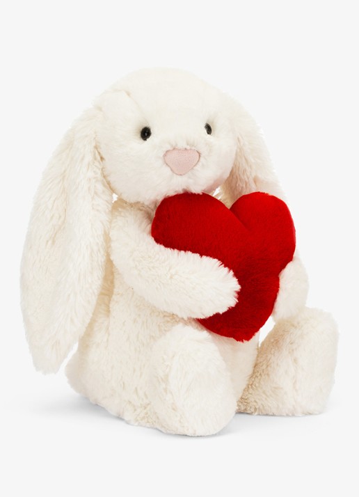 Jellycat Bashful Red Love Heart Bunny knuffel 31 cm