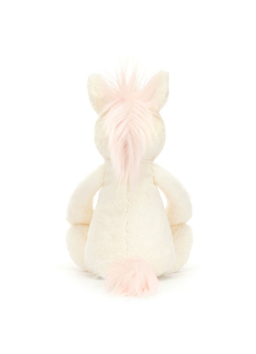 Jellycat Bashful Unicorn Original - detail 4 gebroken wit