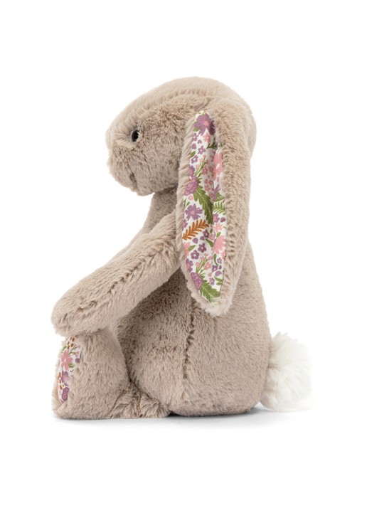Jellycat Blossom Beige Bunny ‘Petal’ knuffel 18 cm - detail 2 beige