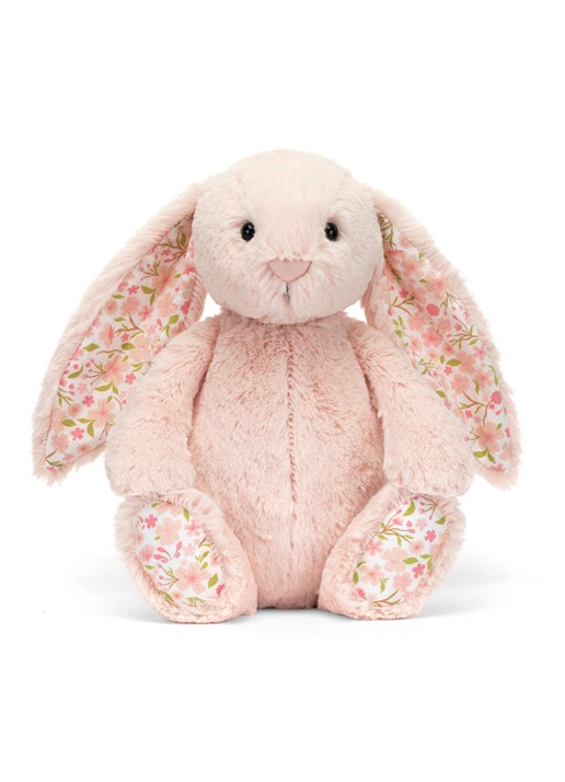 Jellycat Blossom Blush Bunny ‘Cherry’ knuffel 31 cm - detail 2 abrikoos