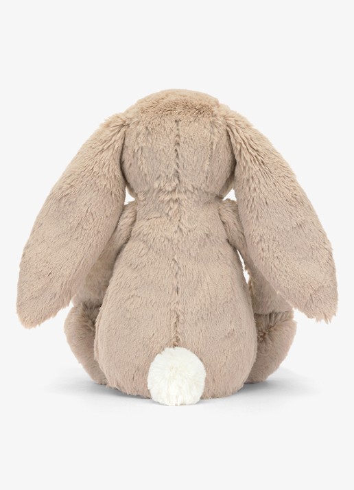 Jellycat Blossom Bunny 'Petal' knuffel 31 cm  - achterkant beige