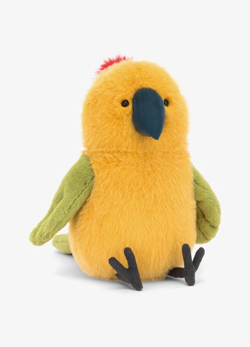 Jellycat Budgeby Parrot knuffel 26 cm