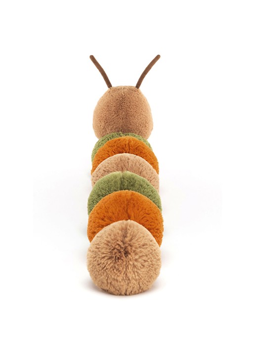 Jellycat Figgy Caterpillar knuffel 60 cm - voorkant 2 multicolor
