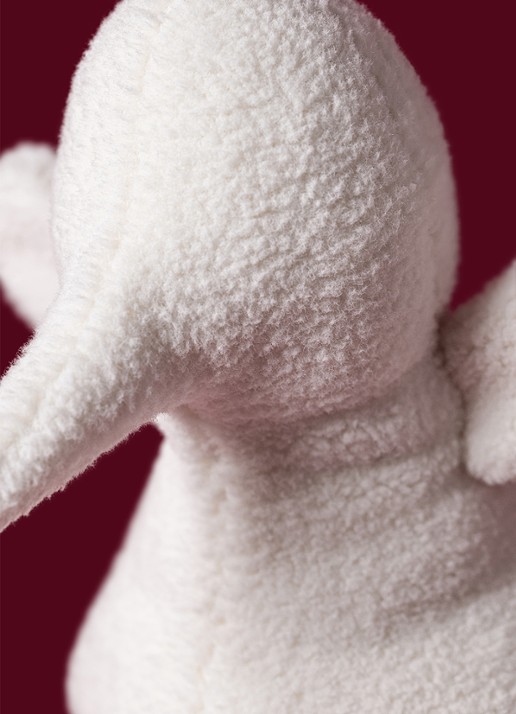 Jellycat Ghost Bob knuffel 15 cm - detail 7 beige
