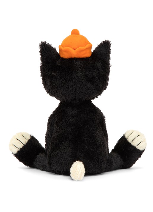 Jellycat Jellycat Cat knuffel 32 cm - detail 3 zwart