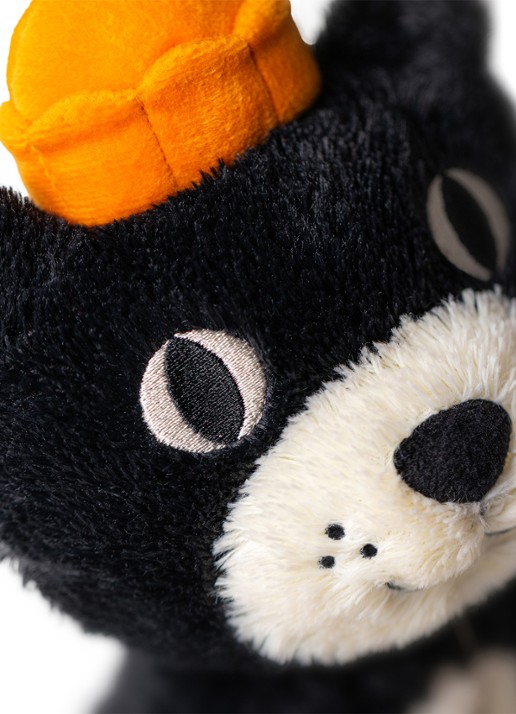 Jellycat Jellycat Cat knuffel 32 cm - detail 5 zwart