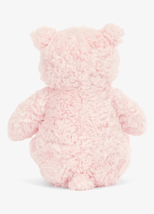 Jellycat Leola Bear Medium knuffel - detail 3 lichtroze