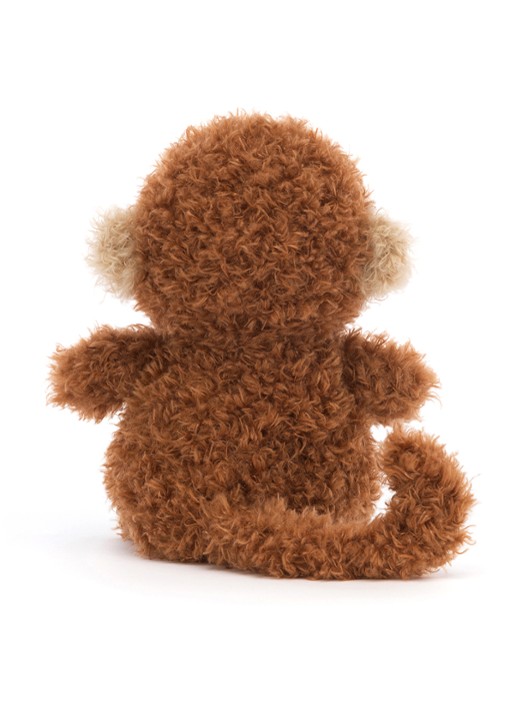 Jellycat Little Monkey knuffel 18 cm  - achterkant 3 multicolor
